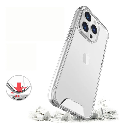 Capinha Celular Transparente iPhone 12 Pro Max - Não Amarela