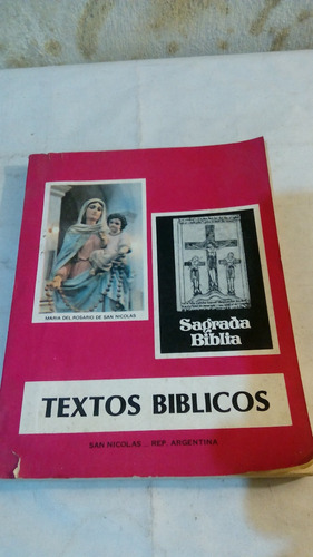 Textos Biblicos San Nicolas (usado)