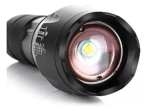 Linterna Led Cree Xml-t6 2000 Lumenes Recargable Cargador