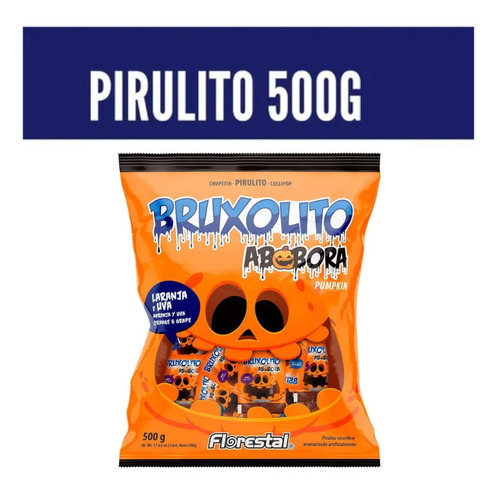 Kit Bala Doces Pirulito Halloween Presente