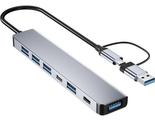 Luventg Concentrador Usb C De Alta Velocidad: Transferencia