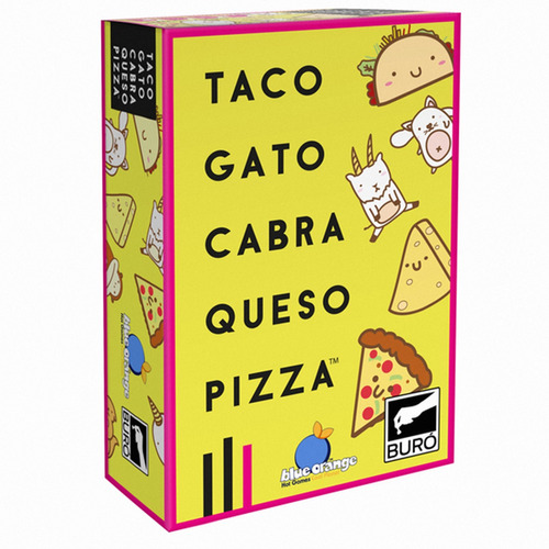 Taco Gato Cabra Queso Pizza Juego Bureau De Juegos Cartas