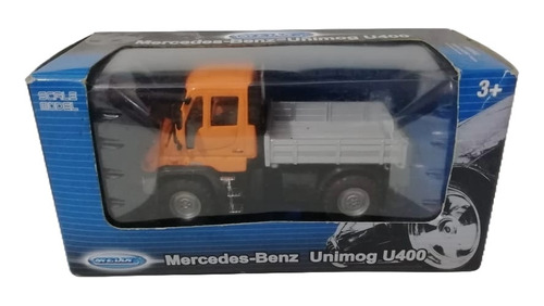 Welly  Pull Back  Mercedes-benz Unimog U400