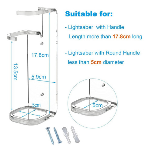 Soporte De Pared D0lightsaber, Estante De Exhibición De Sabl