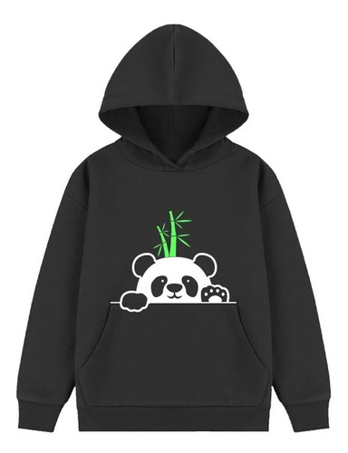 Poleron Estampadas Con Diseño Oso Panda Nuevo