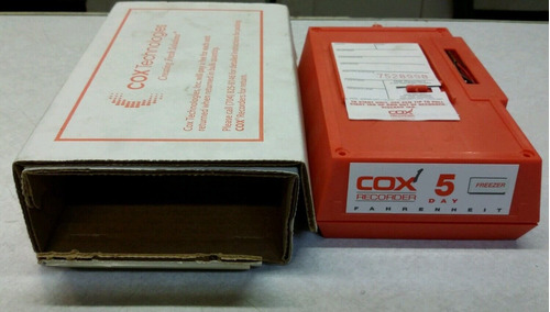 Cox 5 Day Recorder Fahrenheit 7528998 New Ttm