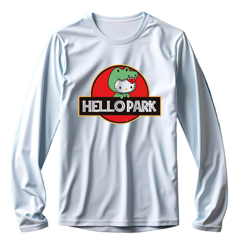 Playera Hello Kitty Park Manga Larga