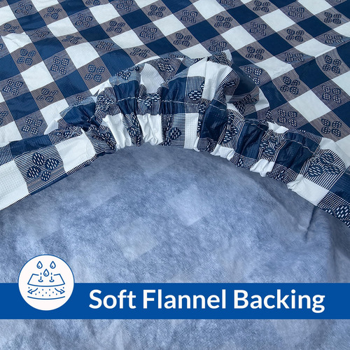 Funda Elástica Para Mesa Plegable Impermeable Y Lavable