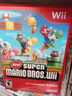 Juego Para Nintendo Wii New Super Mario Bros Wii Wiiu Galaxy