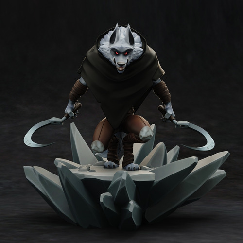 Stl Death Wolf - Gato De Botas