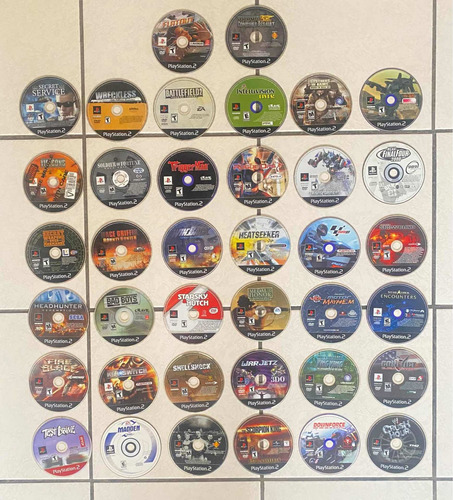 Lote 3 Juegos Para Playstation 2 Ps2 A Escoger Solo Discos