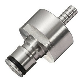 Carbonatador (carbonator) Em Inox P/ Garrafa Pet/growler