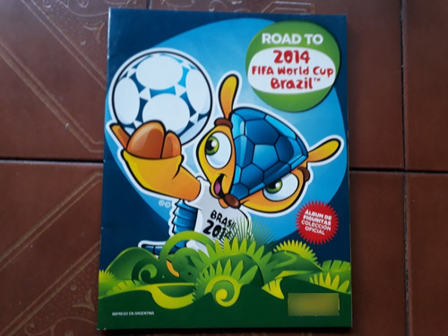 Album Road To Brazil 2014 Panini Vacio Impecable Estado