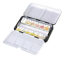 Comprar Acuarelas Pastilla Mungyo Profesional 12 Colores Metalicos