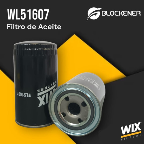 Filtro De Aceite Marca Wix Modelo Wl51607