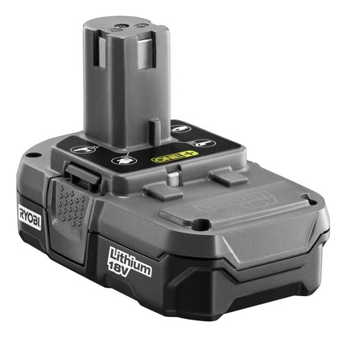 Ryobi P102 - Batería Compacta De Iones De Litio De 18 Voltio