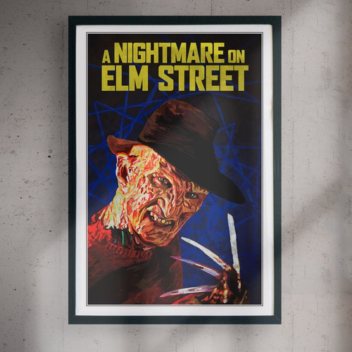 Cuadro 60x40 Películas - Nightmare On Elm Street - Freddy