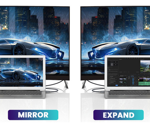 Dp To Hdmi Adapter 4k60hz For Pc, Laptop, Hdtv & Projector