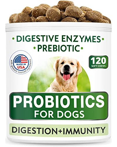 Probioticos Masticables Para Perro Gas Diarrea Alergia