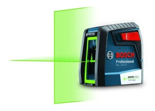 Nível A Laser Verde Com 2 Linhas Bosch Gll 2-12 G