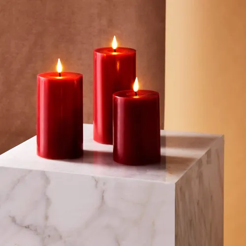 comprar Lamplust Velas Rojas Sin Llama Que Funcionan Con Pilas Con C