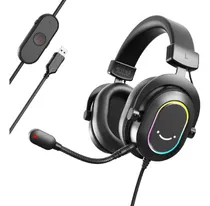 Comprar Audifonos Gamer Fifine H6 Black Color Negro Color de la luz RGB