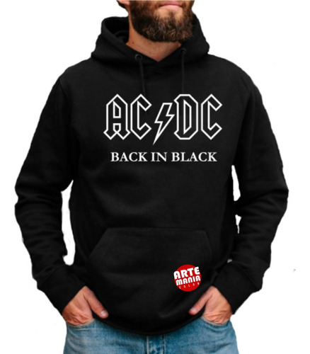 Polera Acdc Ac Dc Back In Black