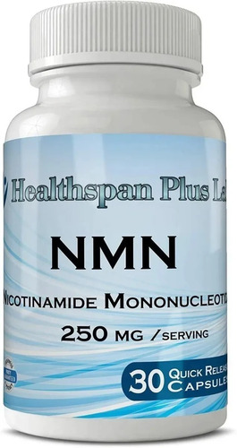 Nicotinamida Mononucleotido Nmn 250mg Capsulas X 30