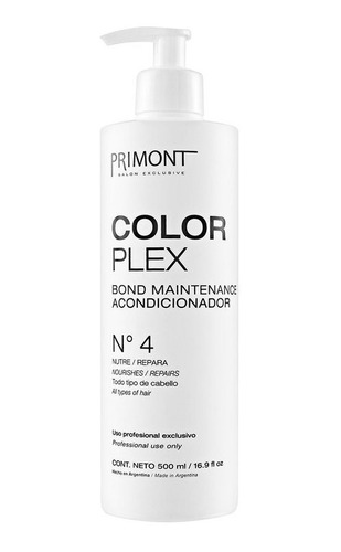 Acondicionador Color Plex N°4 X500ml Primont