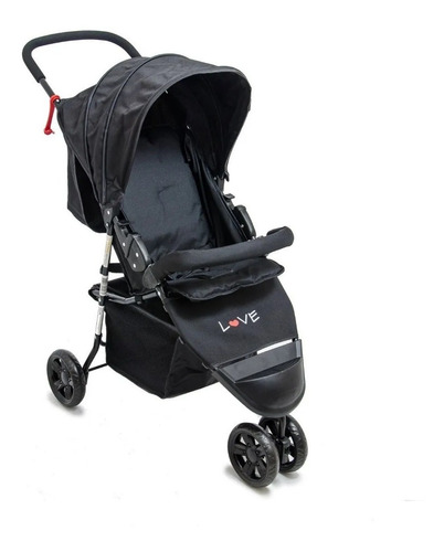 Coche Cochecito Jogger Tres Ruedas Liviano Plegado Compacto 