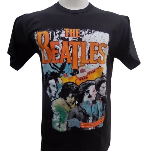 Remeras The Beatles Yellow Submarine Rockería Que Sea Rock 