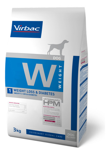 Hpm Virbac Dog Weight Loss & Diabetes 3 Kg