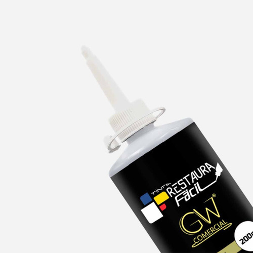 Tinta De Rejunte Restaura Fácil GW Comercial Na Cor Branca Premium 200ml