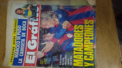 El Grafico 3773 San Lorenzo Gorosito Rinaldi Campeones 1992