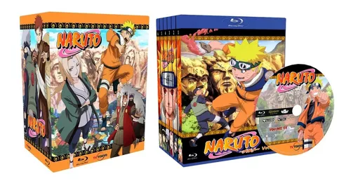 Coleção de DVDS Naruto Classico e Naruto Shippuden + Filmes e Ovas