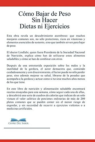 Libro : Como Bajar De Peso Sin Hacer Dietas Ni Ejercicios..