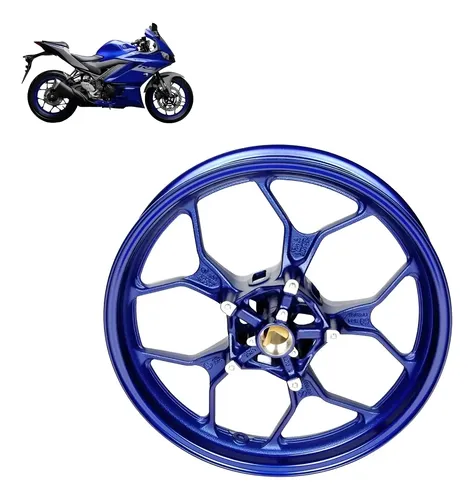 Aro Da Roda Traseira Azul Yzf R3 Abs Mt 03 Abs Original L