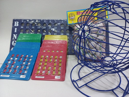 Imagen 4 de 4 de Bingo Profesional 20 Tablas Plasticas
