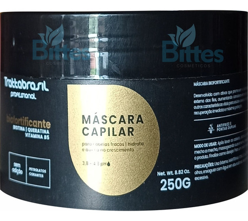 Máscara Biofortificante Profissional Trattabrasil 250g