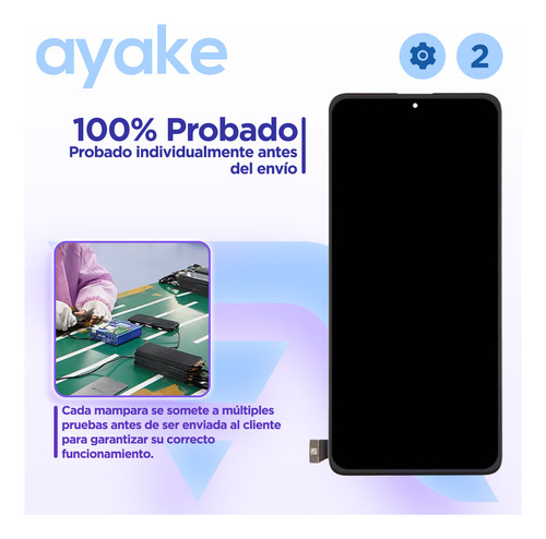 Pantalla Display Touch Lcd Para Xiaomi Poco M6 4g + Tools
