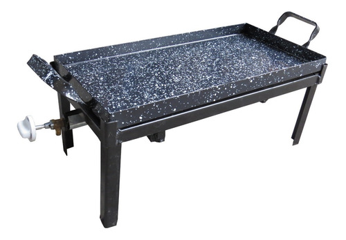 Imagen 2 de 4 de Mechero Quemador A Gas 50 X 25 Con Plancha Con Tapa Enlozada