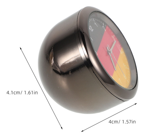 Reloj De Coche Universal Mini Reloj Luminoso Digital De Cuar