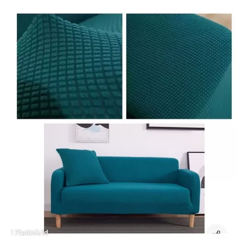 FUNDA CUBRE SILLON DE TELA ELASTICADA CUADRILLE