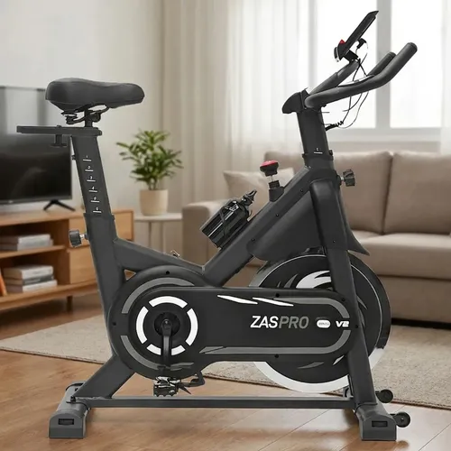 Bicicleta Ergométrica Spinning 20kg Zaspro V2 Cardio Pernas - foto 1