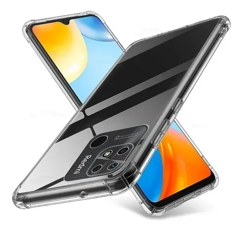 comprar Funda Tpu Anti Shock + Vidrio Templado Para Xiaomi Redmi 10c
