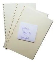 Comprar Hojas Repuesto  A4 Para Carpeta Libretas. Trae 150 Hojas