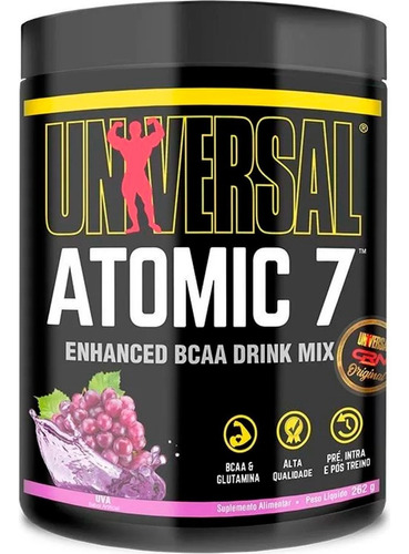 Universal Nutrition Atomic 7 Bcaa Uva 262g