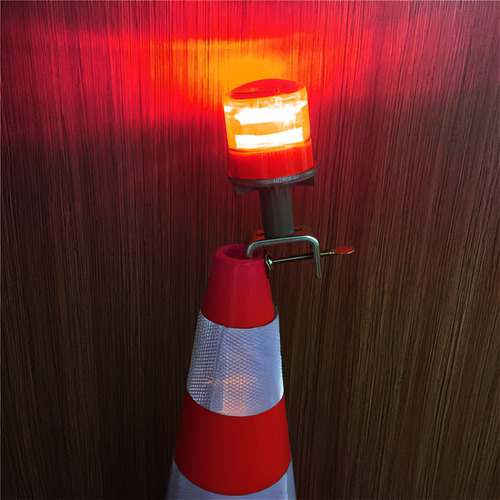 Sinalizador Solar Estroboscópios Led Cones Viária Strobo Ver