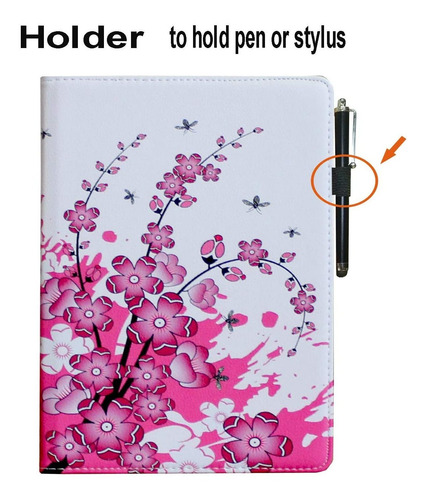 Imagen 6 de 6 de Funda Jytrend Para iPad De 10,2 Pulgadas De Color Rosa