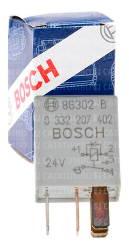 Mini Relay Bosch 24v 10a 5 Pines Rele